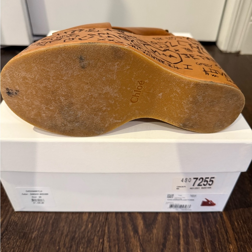 Chloe Maxime Wedge Sandal - Picture 3 of 8